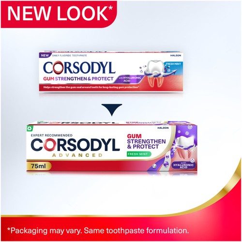Corsodyl Gum Strengthen & Protect Toothpaste Fresh Mint thumbnail 2