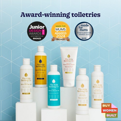 The Kids Bathing Co. Aquamarine & Organic Sage Energising Bath & Shower Gel thumbnail 4