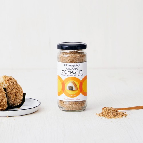 Clearspring Organic Gomashio Whole Sesame with Sea Salt thumbnail 3