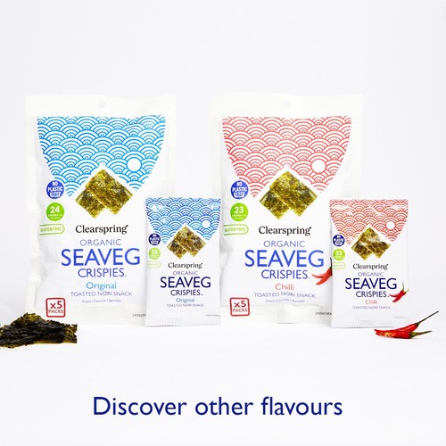 Clearspring Organic Seaveg Crispies Original thumbnail 5