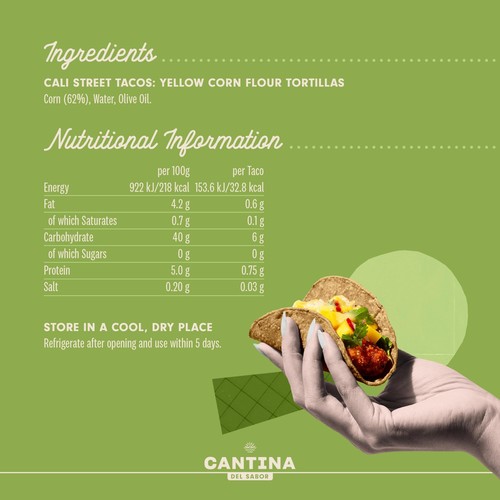 Cantina Gluten Free Yellow  Corn Tacos thumbnail 2