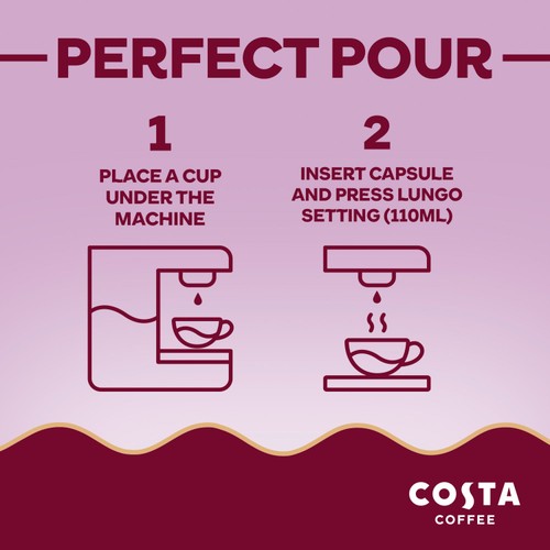 Costa Coffee Medium Roast Coffee Pods thumbnail 4