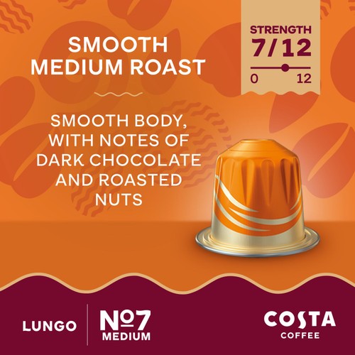 Costa Coffee Medium Roast Coffee Pods thumbnail 9