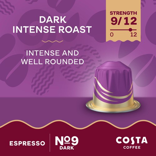 Costa Coffee Intense Roast Coffee Pods thumbnail 7