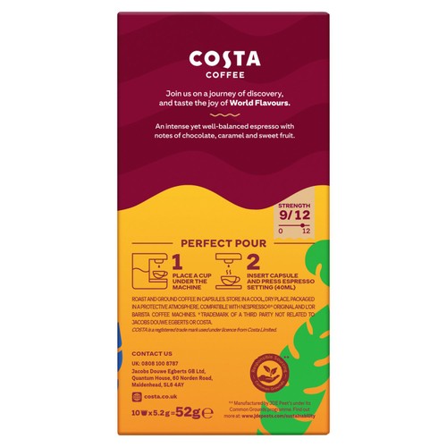 Costa Coffee Colombia Roast Coffee Pods thumbnail 5