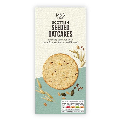 M&S Scottish Seeded Oatcakes thumbnail 2