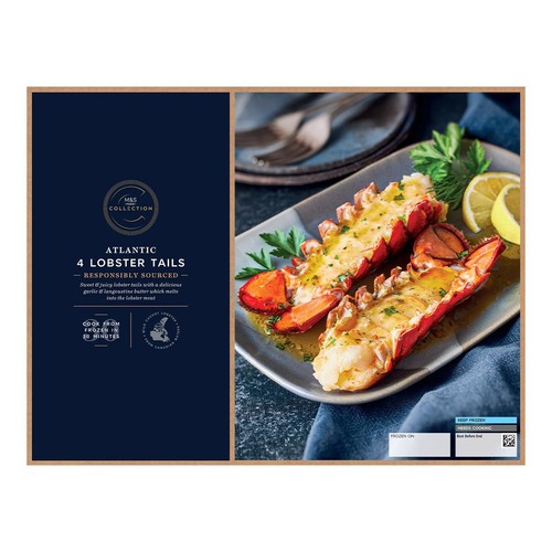 M&S Collection Frozen 4 Lobster Tails with Butter thumbnail 2
