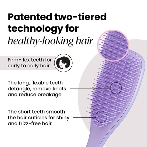 Tangle Teezer Ultimate Detangler Naturally Curly Purple Passion thumbnail 7