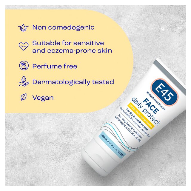 E45 Face Daily Protect Moisturiser Cream SPF30 thumbnail 7