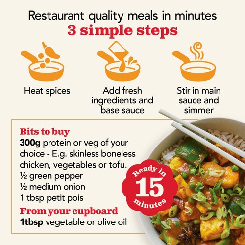 The Spice Tailor Chinese Curry Sauce Kit thumbnail 3