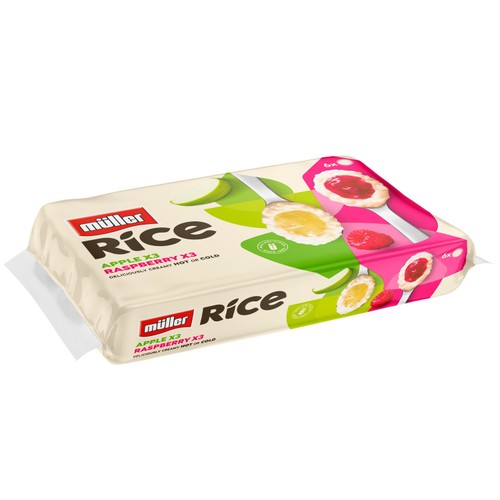 Muller Rice Apple & Raspberry Low Fat Pudding thumbnail 4