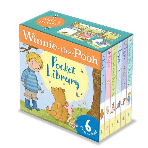 Winnie-The-Pooh Pocket Library, 6 Book Set, 10M+