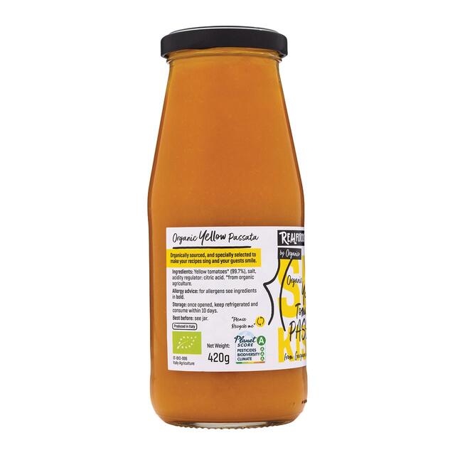 Realfoods Organic Yellow Tomato Passata thumbnail 3