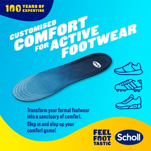 Scholl Gel Activ Trainer Insoles Large thumbnail 6