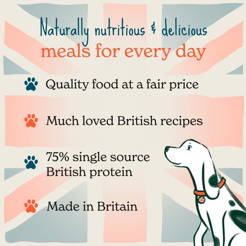 Forthglade British Classics Natural Wet Dog Food Hearty Turkey Stew thumbnail 7
