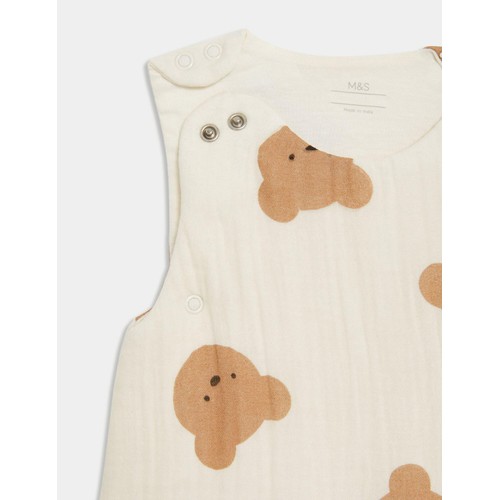 M&S Spencer Bear 2.5 Tog Sleeping Bag, 18-36 Months thumbnail 2