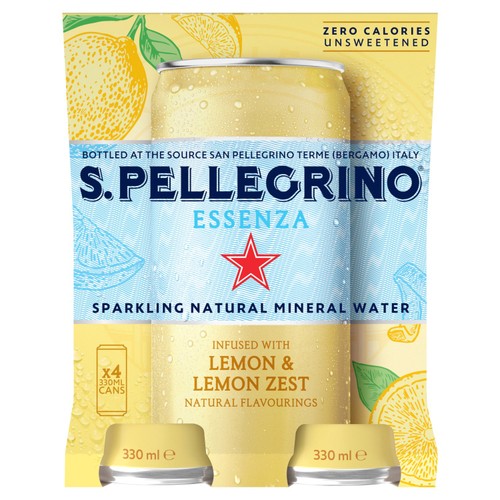 San Pellegrino Essenza Sparkling Water Lemon thumbnail 2