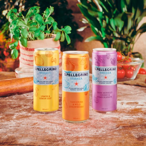 San Pellegrino Essenza Sparkling Water Tangerine & Strawberry thumbnail 7