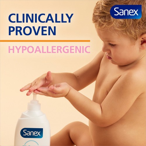 Sanex Zero% Nourishing Baby Bath & Wash  thumbnail 5