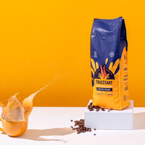 TrueStart Energising Colombian Coffee Beans thumbnail 4
