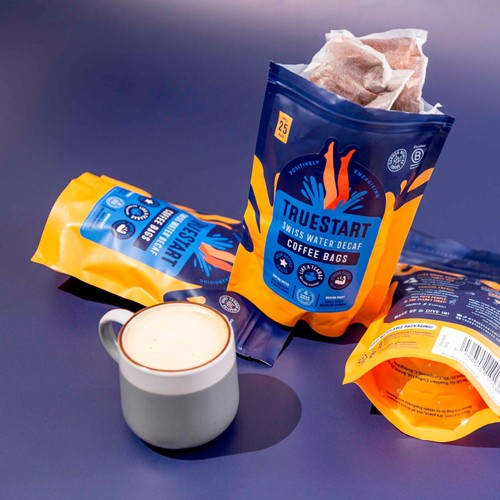 TrueStart Swiss Water Decaf Loose Coffee Bags x25 thumbnail 2