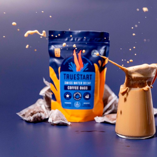 TrueStart Swiss Water Decaf Loose Coffee Bags x25 thumbnail 3