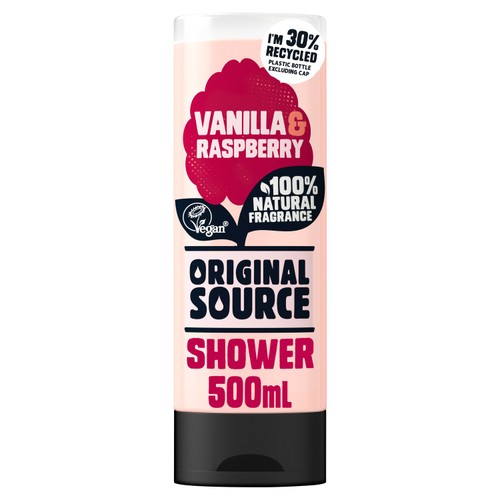 Original Source Vanilla and Raspberry Shower Gel thumbnail 2