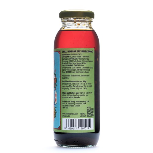 Poon's London Chilli Vinegar Dressing thumbnail 2