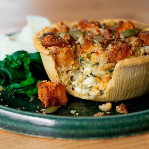 Higgidy Roasted Sweet Potato, Spinach & Feta Pie thumbnail 2