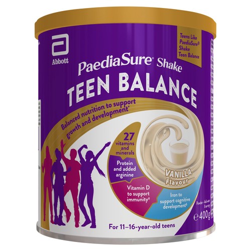 PaediaSure Shake Teen Balance, Age 11-16 years old, Vanilla Flavour