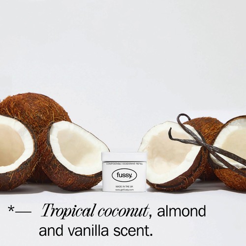 Fussy Natural Deodorant Refill Coconut Milk thumbnail 3