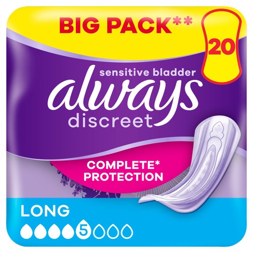 Always Discreet Adult Incontinence Pads Long thumbnail 7