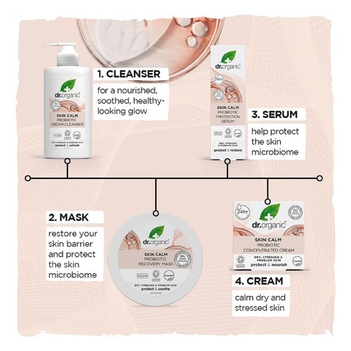 Dr Organic Probiotic Skin Calm Protection Serum thumbnail 5
