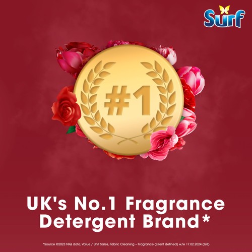 Surf Peony & Rose 3 in 1  Laundry Washing Detergent Capsules 15 Washes thumbnail 3