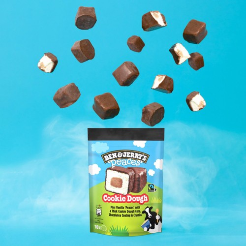 Ben & Jerry's Cookie Dough Peaces Ice Cream Frozen Snack thumbnail 5
