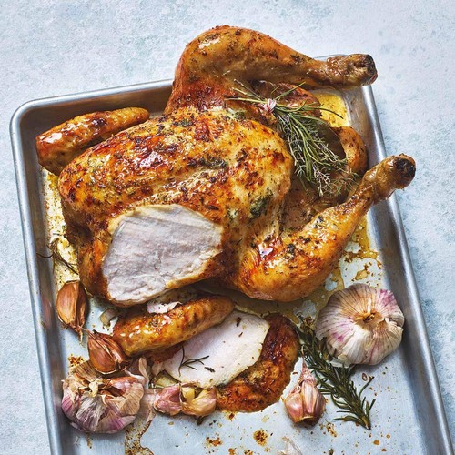M&S Garlic & Herb Whole Chicken thumbnail 2