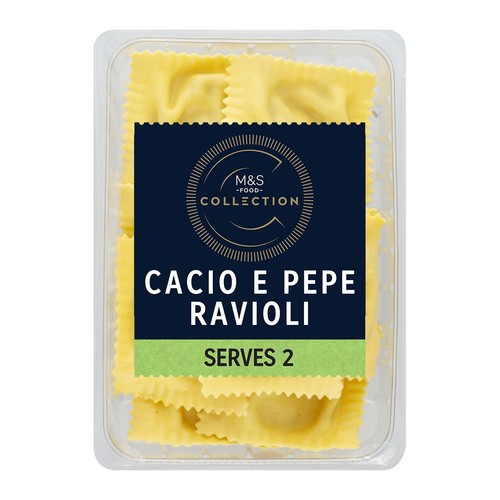 M&S Collection Italian Burrata Cacio E Pepe Ravioli