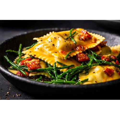 M&S Collection Crab & Honduran Prawn Agnolotti thumbnail 2