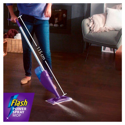 Flash Power Mop Washable Starter Kit, All-In-One Mopping System thumbnail 3