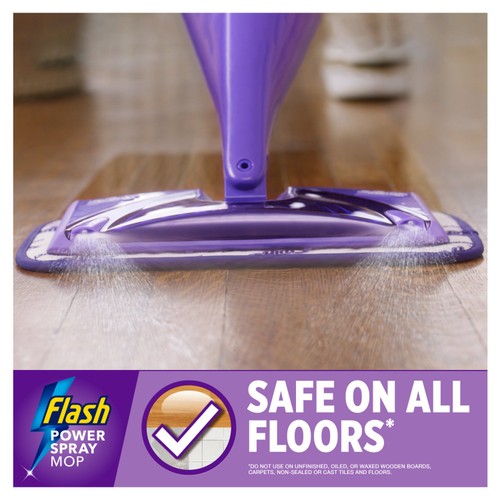 Flash Power Mop Washable Starter Kit, All-In-One Mopping System thumbnail 6