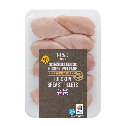 M&S Oakham Gold Chicken Breast Fillets