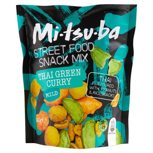 Mitsuba Thai Green Curry Street Food Snack Mix