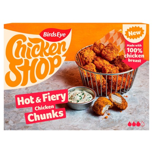 Birds Eye Chicken Shop Hot & Fiery Chicken Chunks