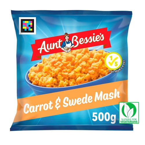 Aunt Bessie's Sweet & Tasty Carrot & Swede Mash
