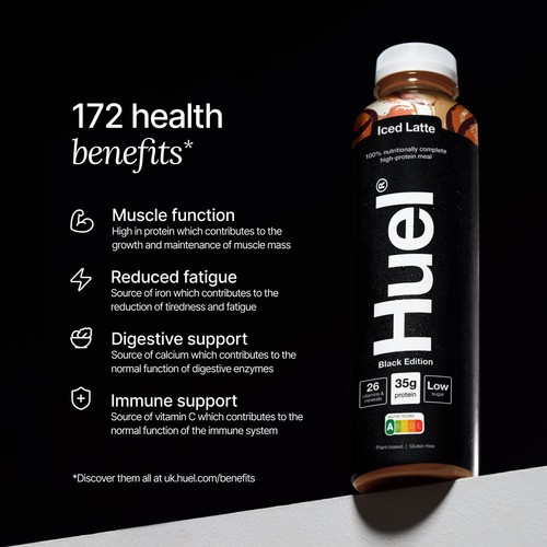 Huel Ready To Drink Black Edition Iced Latte thumbnail 4