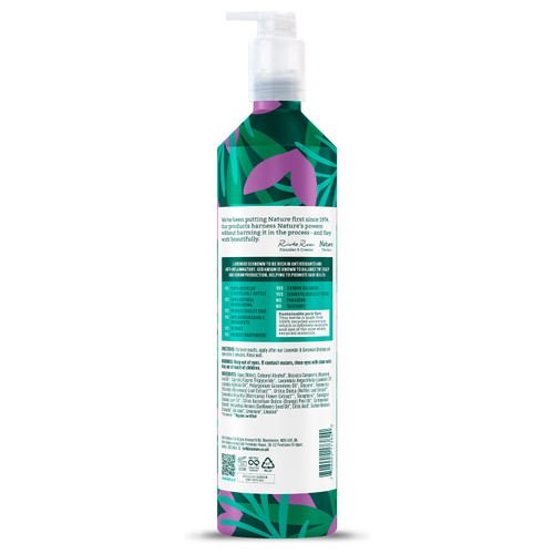 Faith In Nature Lavender & Geranium Conditioner 500ml in Aluminium Bottle thumbnail 2