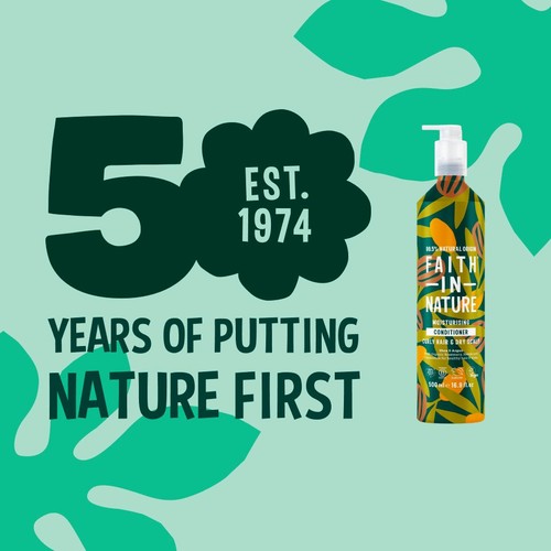 Faith In Nature Shea & Argan Conditioner 500ml in Aluminium Bottle thumbnail 9