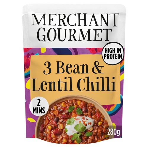 Merchant Gourmet - 3 Bean & Lentil Chilli