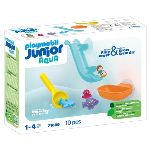 Playmobil 71689 JUNIOR AQUA - Water Slide with Sea Animals