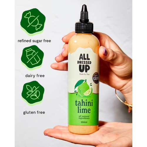 All Dressed Up Tahini & Lime Salad Dressing thumbnail 3